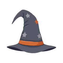 Iconical Wizard Hat Illustration