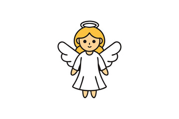 angel with heart