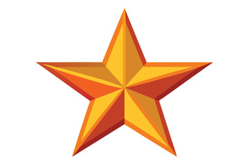 Obraz premium 3d golden star