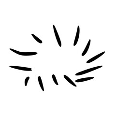 doodles vector black