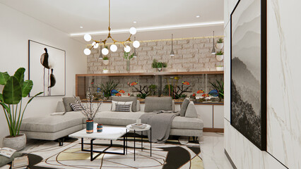 modern living room
