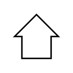 home icon on white background