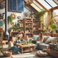 家族のひととき