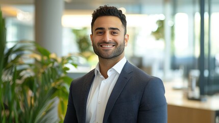 sleek, open-plan living area with minimalist furniture and a light-filled kitchen, where clean lines and a neutral color scheme create a calming environment.
