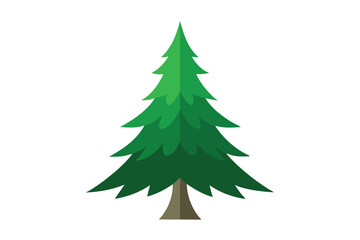 green christmas tree