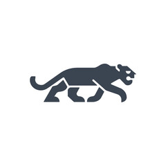 Powerful Running Panther Icon