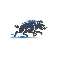 Running Hyena Speed Icon