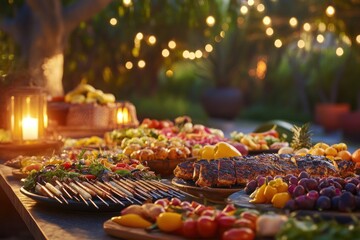 Gourmet Outdoor Dinner Party: A Feast Under the Stars