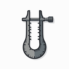 measuring tool with calibration screw  digital measurement device