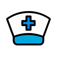 Fototapeta premium Nurse Hat Icon