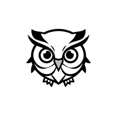 vector illustration of an owl