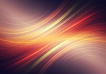 Obraz premium Abstract background with curved light streaks and vibrant colors
