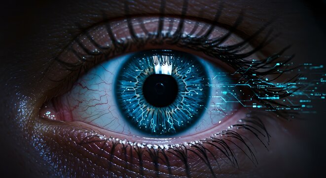 Digital eye technology overlay