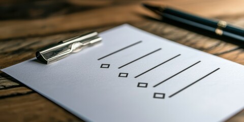 Survey pop-up asking for customer experience feedback Stock photo