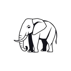 Obraz premium elephant vector illustration