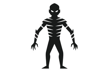 Monster silhouette icon