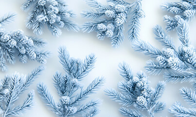 Obraz premium Winter Wonderland Branches Arrangement