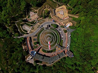 Kopiec Kościuszki drone shot