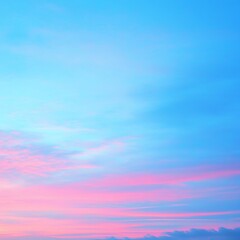 Pastel sunset sky