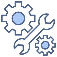Maintenance Blue Icon