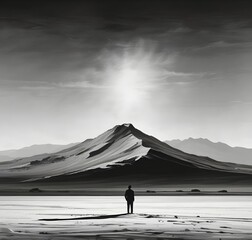 mountain landscape in the morning