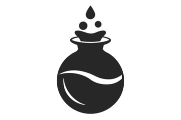 vector illustration of a burning candle