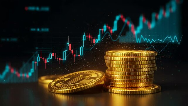 Golden coins and graph