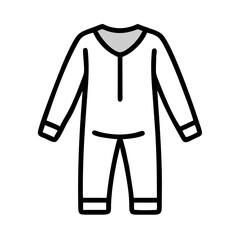 cozy pajamas icon, cozy pajamas vector illustration-simple illustration of cozy pajamas, perfect for cozy pajamas logos and icons