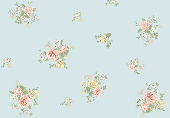 Enchanting Visions Hand Rendered Curly and Floral Motifs