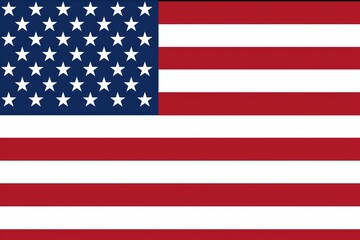 Obraz premium Country Flag Stars and Stripes