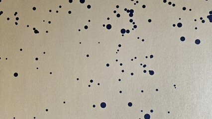 Abstract gray with pattern black dot wall background or art painted wallpaper.