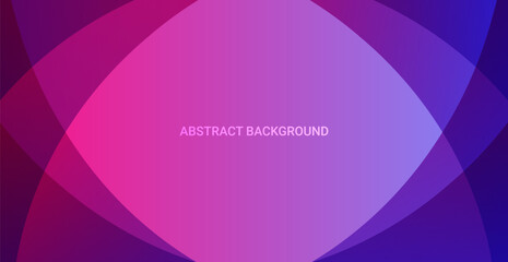 Futuristic Purple and Blue Geometric Background. Abstract Business Banner. Wallpaper. Vector Illustration