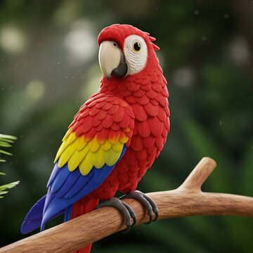 Macaws are vibrant, intelligent parrots with strong beaks, long tails, social behavior, and loud calls, native to Central and South America.
