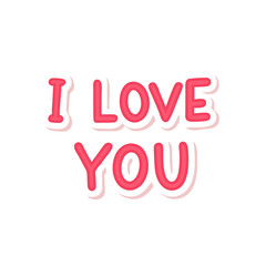  i love you text icon, i love you text vector illustration-simple illustration of i love you text, perfect for i love you text logos and icons