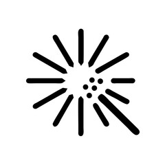 light burst icon, light burst vector illustration-simple illustration of light burst, perfect for light burst logos and icons