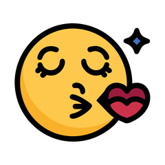 midnight kiss icon, midnight kiss vector illustration-simple illustration of midnight kiss, perfect for midnight kiss logos and icons