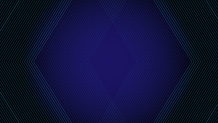 Abstract blue background with lines