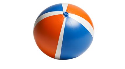 Colorful Inflatable Beach Ball Perfect for Summer Fun and Outdoor Play at the Beach