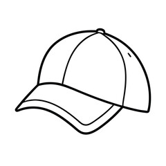 baseball cap vector illustration