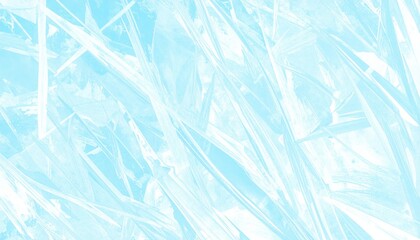 Abstract Blue And White Paint Strokes Background