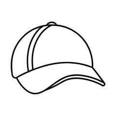 baseball cap vector illustration
