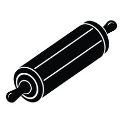 baker element isolated jelly roll on white background