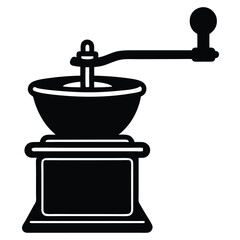 baker element isolated nutmeg grinder on white background