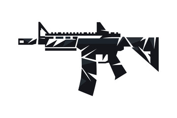 Dynamic Weapon Vector Design High Quality Military & Fantasy Arms Illustration 01.eps