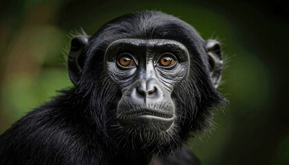 Obraz premium Bonobo Portrait in Forest.