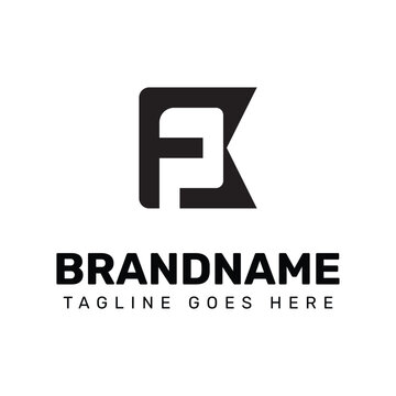Letters FPK or FK Monogram Logo, suitable for any business with FPK FKP PKF PFK KPF KFP FK KF initials