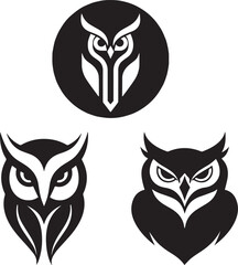 Owl design icon that's perfect for smart, modern branding today