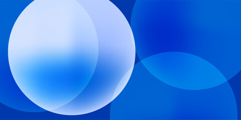 Blur blue bokeh nature abstract background
