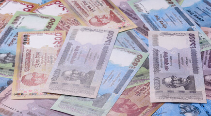 Money, paper currency of Bangladesh, taka notes