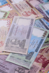 Money, paper currency of Bangladesh, taka notes